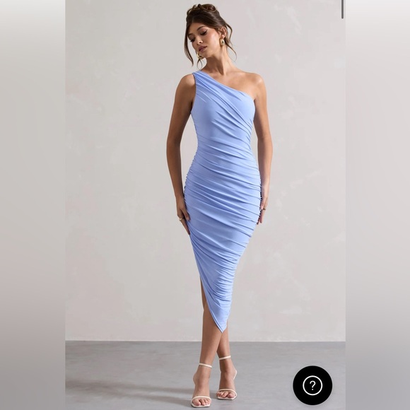 Club London Asymmetrical Dress - Picture 1 of 3